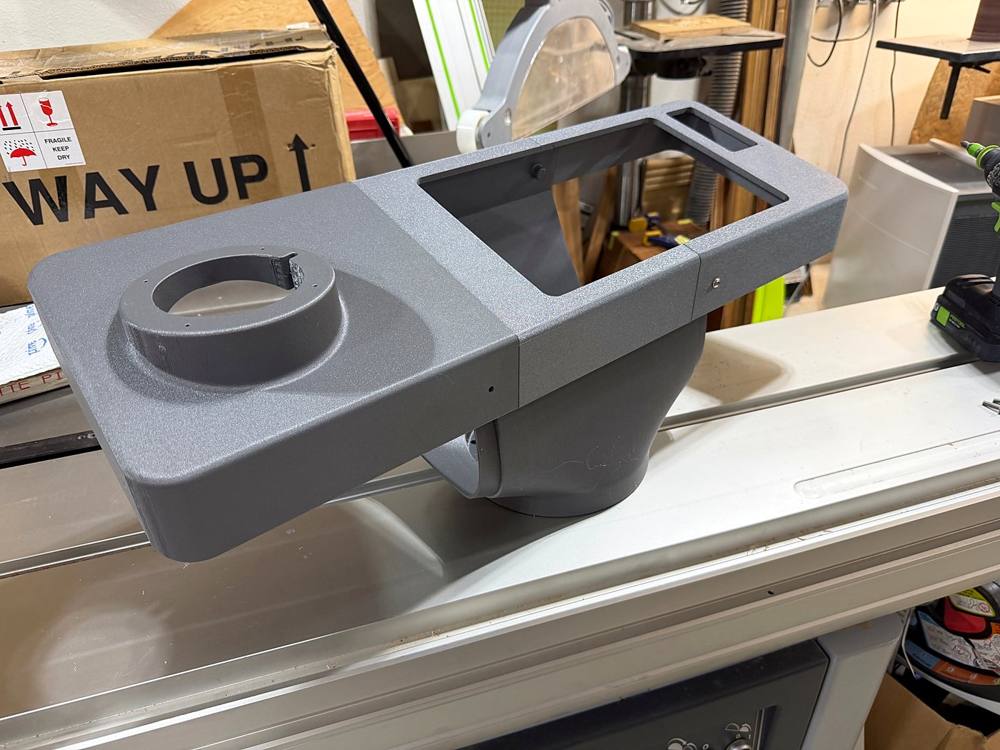 Photo from this job: A 3D-printed helm pod