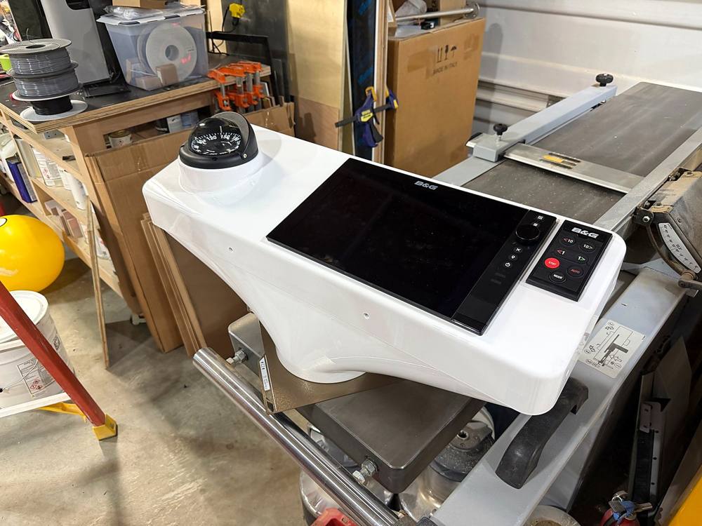 Photo from this job: A 3D-printed helm pod