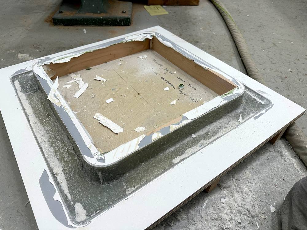 Photo from this job: New hatches fitted with custom molds